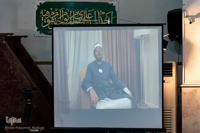 محفل انس با قرآن کریم در مسجد حضرت رسول اکرم (ص)‎‎
