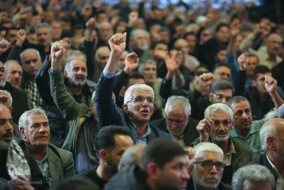 چهلمین مراسم سالگرد شهدا در شبستان امام خمینی