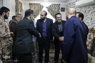 دیدار جامعه قرآنی با خانواده شهید اسماعیل میرزانژاد