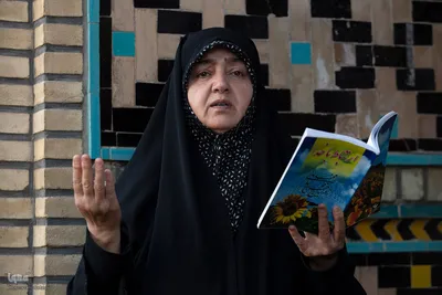 زمزمه دعای عرفه در قزوین