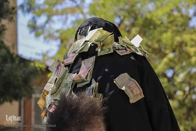 مراسم شبیه خوانی حرکت نمادین کاروان اسرای کربلا در اهر
