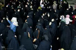 تشییع نمادین مادر بی‌نشان