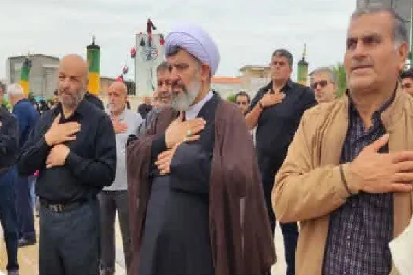 عزاداری خادمیاران رضوی در بابلسر