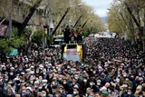 تشییع پیکر آیت‌الله علوی گرگانی - گرگان