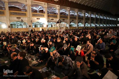 مراسم احیای شب بیست و یکم در مصلی اعظم امام خمینی (ره) تبریز‎‎