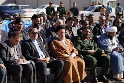 برپایی بیمارستان صحرایی در شهرستان رومشکان