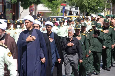 دسته عزاداری در ملایر
