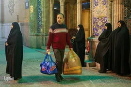 مراسم خداحافظی معتکفین