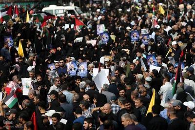 مراسم تشییع پیکر شهید «اسماعیل هنیه» در تهران