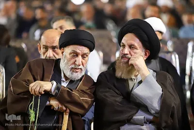 مراسم چهلمین روز ارتحال آیت‌الله سیدعلی شفیعی