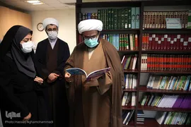 بازدید حجت الاسلام جواد نیک بین، عضو کمیسیون فرهنگی مجلس از ایکنا