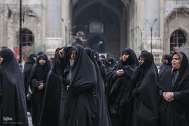 مراسم تشییع پیکر مطهر آیت‌الله امامی کاشانی