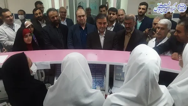 دیدار استاندار مازندران با پرستاران بیمارستان های بوعلی سینا و حکمت ساری