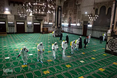 استقبال مسلمانان جهان از ماه مبارک رمضان