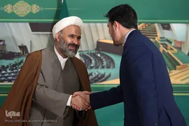  نشست رسانه ای حجت الاسلام نصرالله پژمانفر، رییس فراکسیون قرآن و عترت مجلس