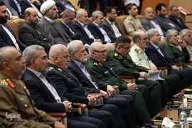 مراسم اختتامیه همایش بین‌المللی «هندسه نظم جدید جهانی»