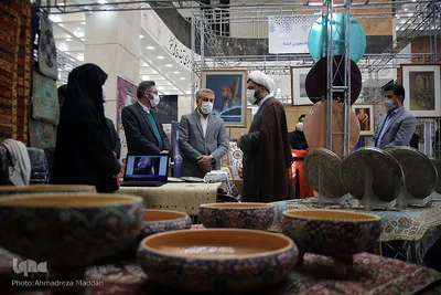 بازدید مدیرکل فرهنگ و ارشاد اسلامی فارس از نخستین نمایشگاه فناوری‌های نرم و صنایع فرهنگی استان