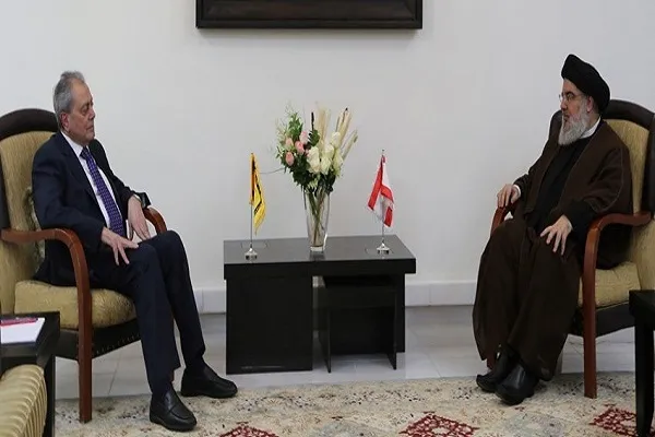 تمجید نصرالله از نقش سفیر سوریه در تقویت روابط بیروت ـ دمشق