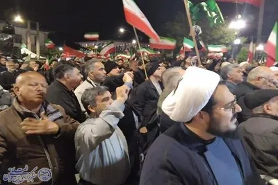 چهل و چهارمین اجتماع و ایستادگی مردم غیور شهرستان بابلسر