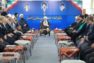 نشست شورای فرهنگ عمومی شهرستان رامسر با حضور آیت الله محمدی محمدی نماینده ولی فقیه مازندران