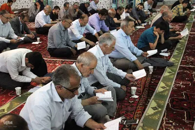 مراسم پرفیض دعای عرفه در شهرستان اهر