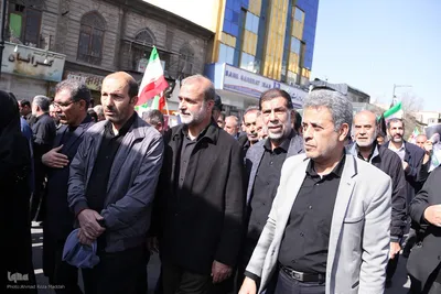مراسم وداع و تشییع پیکر مطهر شهدای حملات متجاوزانه آمریکایی - صهیونیستی در شیراز