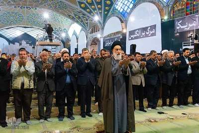 اقامه نماز عید فطر در مصلای اصفهان