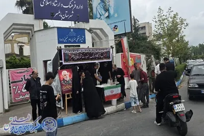  فعالان فرهنگی، هنری و رسانه‌ای بابلسر در موکب قرارگاه فرهنگ، هنر و رسانه