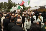 تشییع پیکر شهید سردار علیرضا لطفی در ارومیه‎