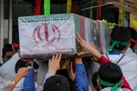 وداع دانش‌آموزان بیرجندی با شهدای گمنام