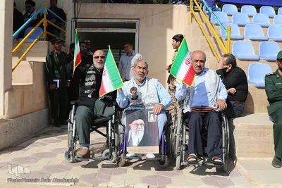 گردهمایی بزرگ هزاران نفری بسیجیان در خراسان جنوبی