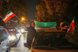 جشن پیروزی تیم ملی در تهران/2