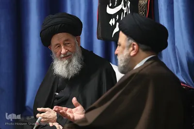 دیدار رئیس جمهور با آیت‌الله علوی گرگانی
