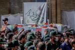 مراسم تشییع پیکر مطهر شهدای امنیت در شیراز‎‎