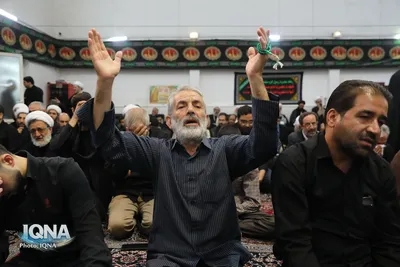 عزاداری روز شهادت امام رضا در دفتر مراجع