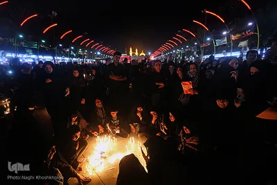 مراسم شام غریبان در کربلای معلی