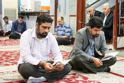 آرزوی انتظار در حسینیه شهید «آل‌ مبارک» اهواز