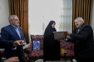 دیدار با خانواده شهید علیرضا شاهزاده