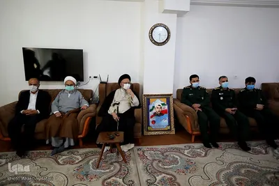 دیدار آیت الله نورمفیدی، نماینده ولی‌فقیه در استان و امام جمعه گرگان با خانواده شهدا