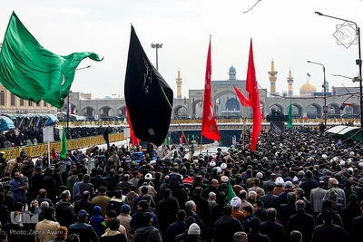 اجتماع عزاداران فاطمی در مشهد