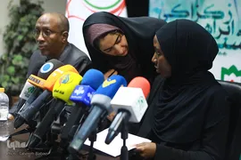 نشست خبری دختر«شیخ زکزاکی»