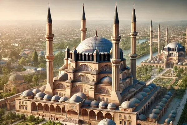 Poursuite des travaux de restauration d'une mosquée de 500 ans en Turquie