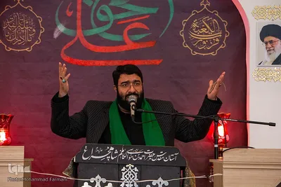 ظهر شهادت حضرت علی علیه السلام در حرم شاهچراغ