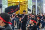 عزاداری اهلی من العسلدر حرم سید علاءالدین