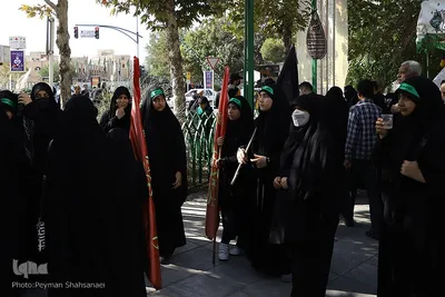 آیین پیاده‌روی جاماندگان اربعین حسینی در اصفهان