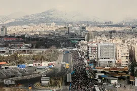 جشن پیروزی انقلاب اسلامی در میدان آزادی