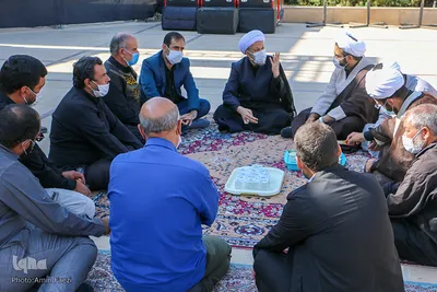 آماده سازی مواکب در بین‌الحرمین شیراز جهت مراسم اربعین