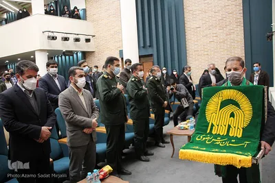مراسم بزرگداشت شهید امیر حسین قربانی از شهدای یزدی سانحه سقوط هواپیمای اوکراینی‎‎