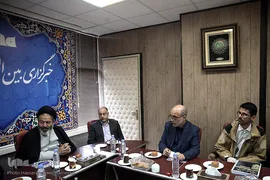 بازدید حجت‌الاسلام والمسلمین سیدعبدالفتاح نواب، نماینده ولی فقیه در امور حج و زیارت و سرپرست حجاج ایرانی از ایکنا