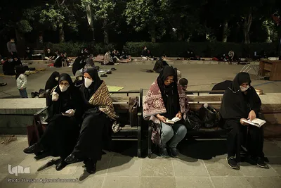 مراسم احیای شب نوزدهم ماه مبارک رمضان در مسجد دانشگاه تهران